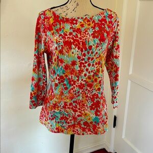 J.McLaughlin Floral print Blouse